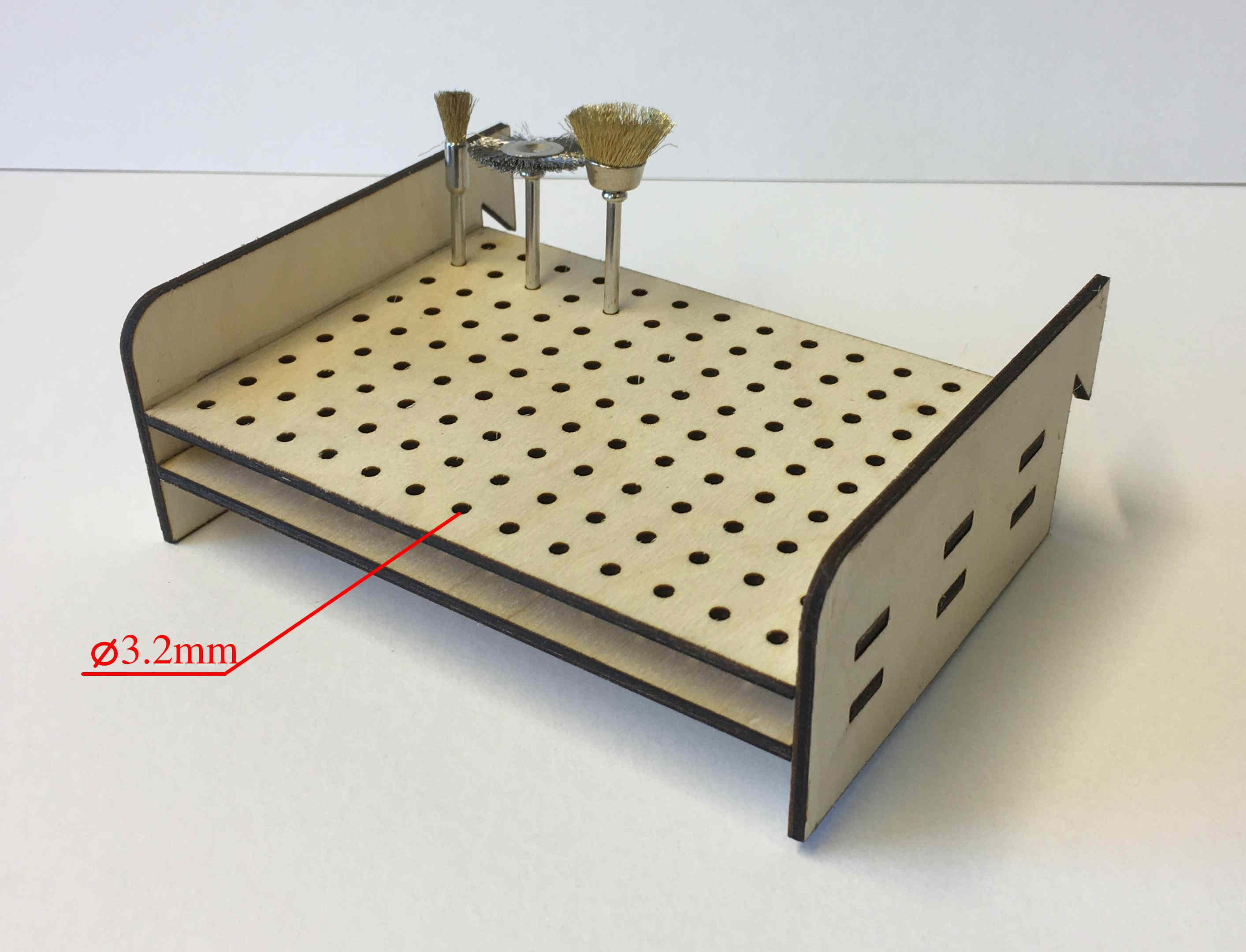 French Cleat Halter für Proxxon Dremel Schleifwerkzeuge Polier Zubehör