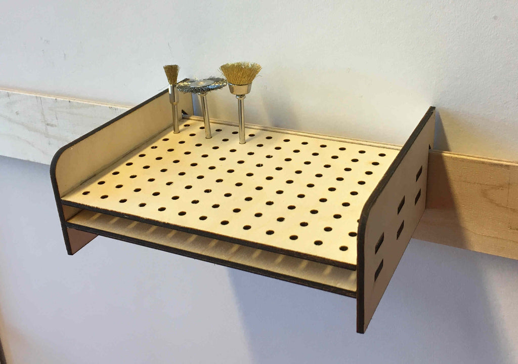 French Cleat Halter für Proxxon Dremel Schleifwerkzeuge Polier Zubehör