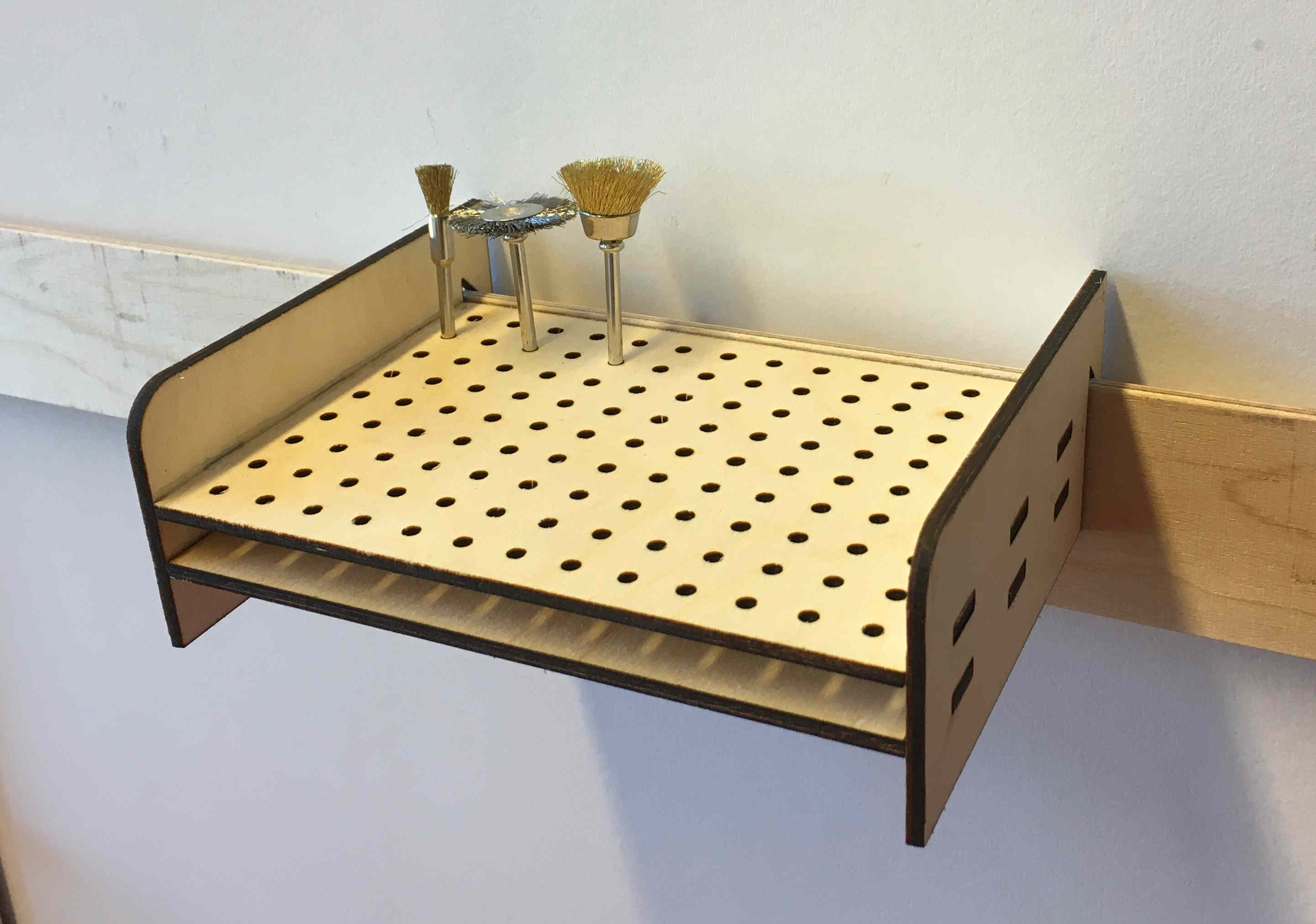 French Cleat Halter für Proxxon Dremel Schleifwerkzeuge Polier Zubehör